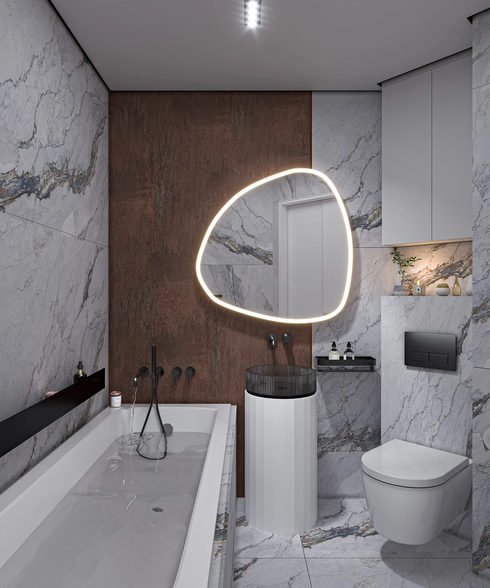 Dristor Corner Apartments — baie 1